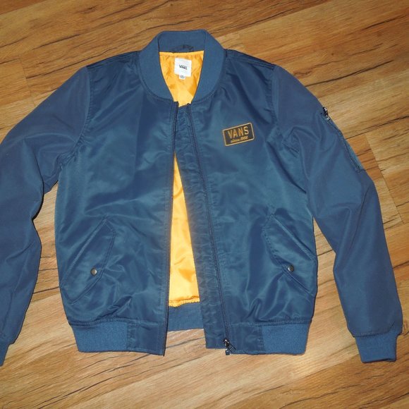 vans jacket blue